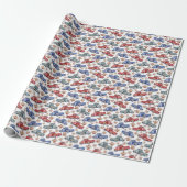 Trucks Wrapping Paper Cadeaupapier (Uitgerold)
