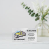 Truckvervoer | transportstuurprogramma visitekaartje (Staand voorkant)