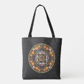 Trucs en traktaties Mandala All-Over-Print Bag Tote Bag (Achterkant)