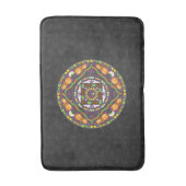 Trucs en traktaties Mandala badmat (Voorkant Verticaal)