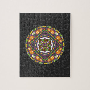 Trucs en traktaties Mandala Puzzel