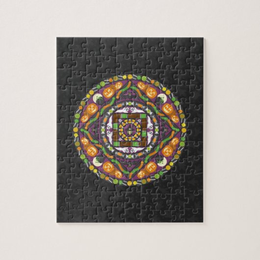 Trucs en traktaties Mandala Puzzel (Verticaal)