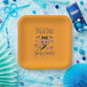 Trucs & Treats Papieren Bordje (Feest)