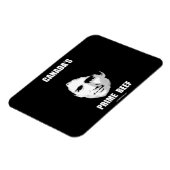 Trudeau - Canada's Prime Beef - PNG.nl Magneet (Linkerzijde)