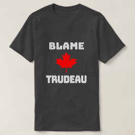 Trudeau de schuld T-shirt