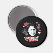 Trudeau Love -.png Magneet (Voorkant / Achterkant)