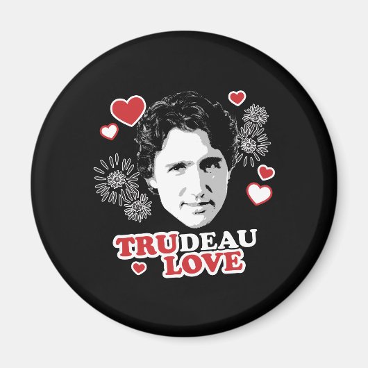 Trudeau Love -.png Magneet (Voorkant)