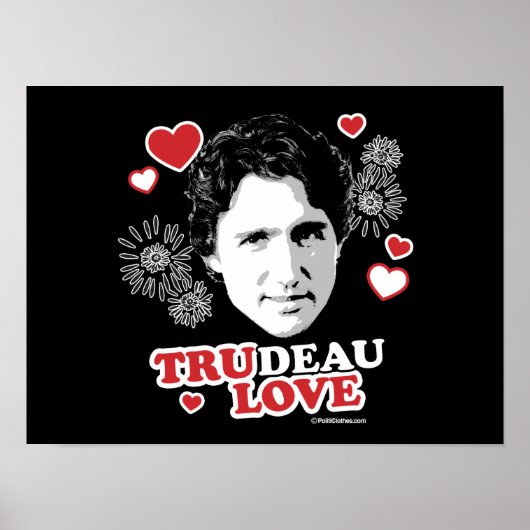Trudeau Love -.png Poster (Voorkant)