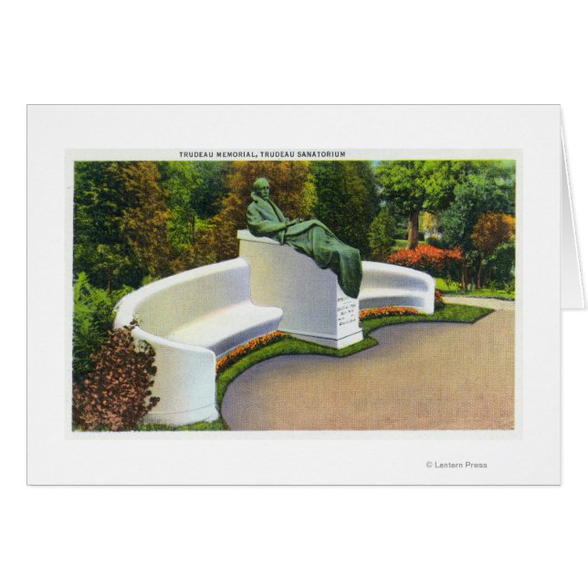 Trudeau Memorial, Trudeau Sanatorium Scene (Voorkant Horizontaal)