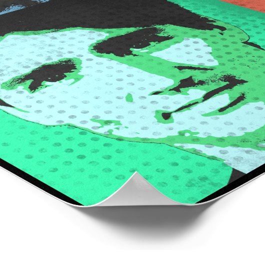 Trudeau Pop Art Poster (Hoek)