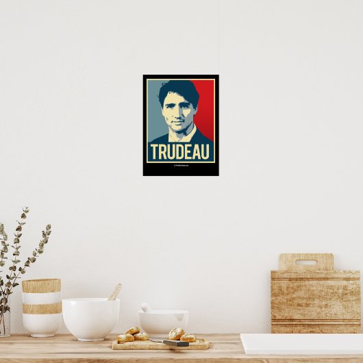 Trudeau Poster (Keuken)