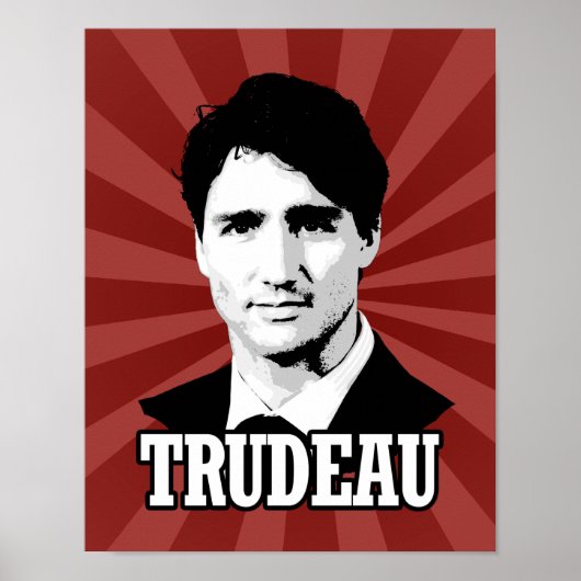Trudeau Poster (Voorkant)