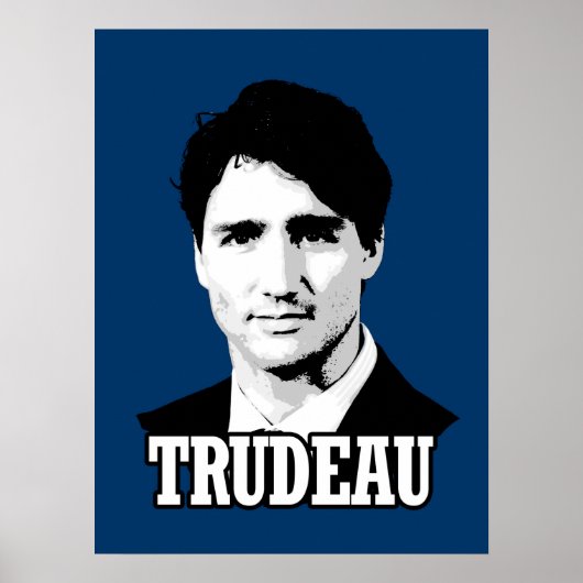 Trudeau Poster (Voorkant)