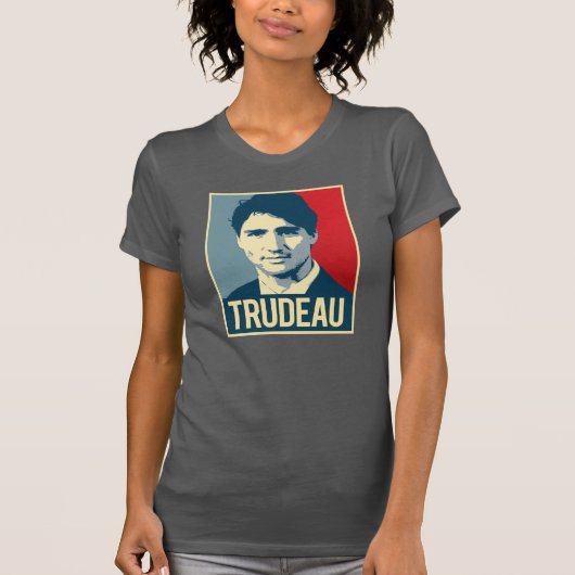 Trudeau Propaganda Poster -.png T-shirt (Voorkant)