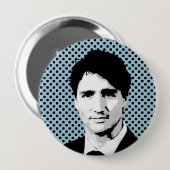 Trudeau Ronde Button 4,0 Cm (Voorkant /achterkant)