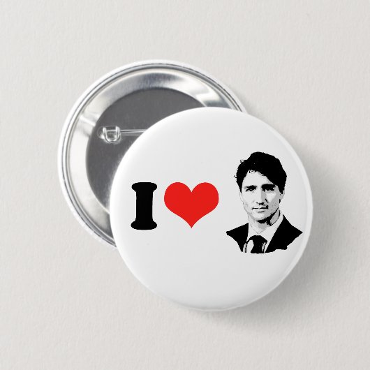 Trudeau Ronde Button 5,7 Cm (Voorkant /achterkant)