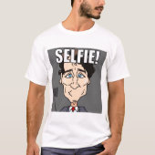 Trudeau Selfie T-shirt (Voorkant)