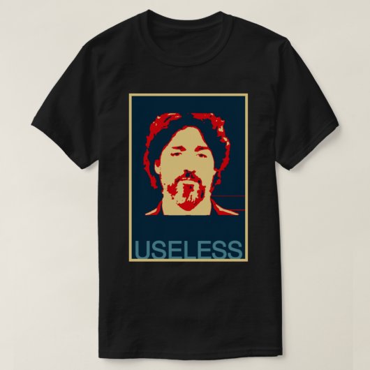 Trudeau Useless Classic T-Shirt (Design voorkant)