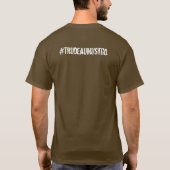 #TrudeauMustGo (Trudeau moet gaan) T-shirt (Achterkant)