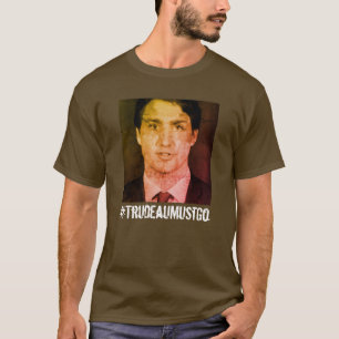 #TrudeauMustGo (Trudeau moet gaan) T-shirt