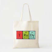 Trudy Perioal Name canvas tas (Voorkant)