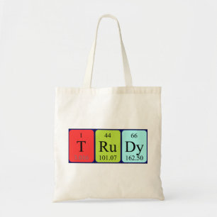 Trudy Perioal Name canvas tas