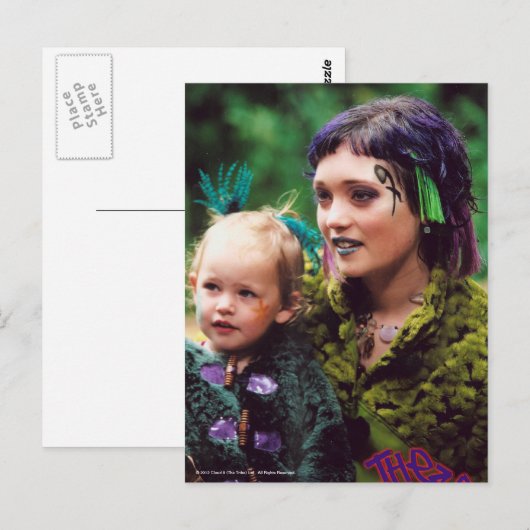 Trudy the Tribe Briefkaart (Voorkant / Achterkant)