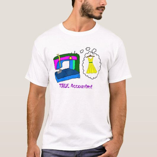 TRUE Accountant T-shirt (Voorkant)