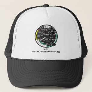 True Airspeed Indicator (ICE-T-geheugensteuntje) Trucker Pet