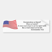 True American Bumpersticker (Voorkant)
