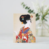 True Beauty  Japanse printer Briefkaart (Staand voorkant)