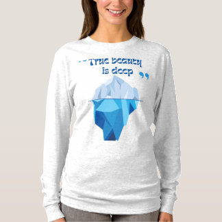 True Beauty Lies Beneath - Iceberg T-shirt voor vr