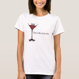 True-Blood.net Martini Glass Women's T-Shirt