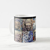 True Blue 11 oz Gargoyle-Mok Koffiemok (Voorkant links)