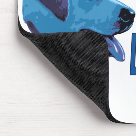 True Blue Democraat Mousepad Muismat (Hoek)