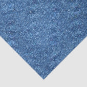 True Blue Denim Jeans Pattern Background Fabric Tissuepapier (Detail)