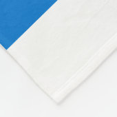 True Blue Fleece Deken (Hoek)