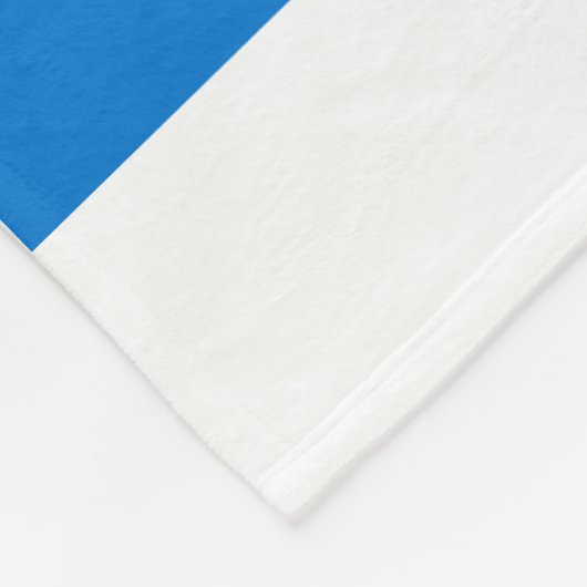 True Blue Fleece Deken (Hoek)