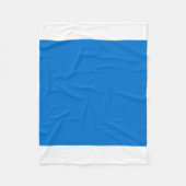True Blue Fleece Deken (Voorkant)