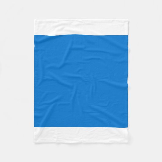 True Blue Fleece Deken (Voorkant)