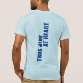 True Blue in hart T-shirt (Achterkant)