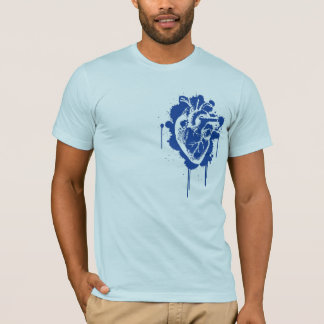True Blue in hart T-shirt
