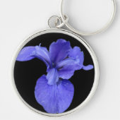 True Blue Iris Sleutelhanger (Voorkant)