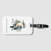 True Blue Kookaburra, custom Bagagelabel (Voorkant (horizontaal))