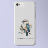 True Blue Kookaburra, custom Case-Mate iPhone Case