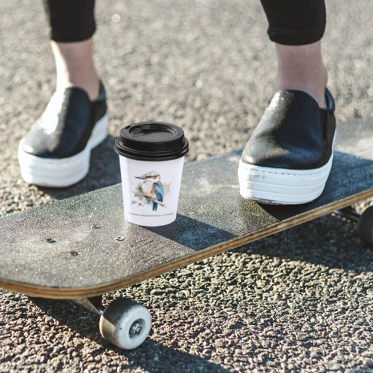 True Blue Kookaburra, custom Papieren Bekers