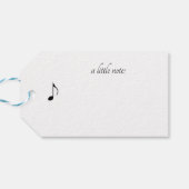True Blue Kookaburra, op maat Cadeaulabel (Achterkant Horizontaal)