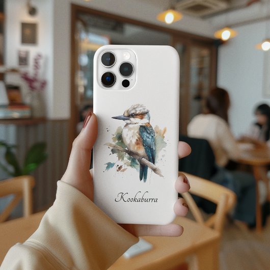 True Blue Kookaburra, op maat Case-Mate iPhone Case