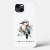 True Blue Kookaburra, op maat gemaakt Case-Mate iPhone Case (Achterkant)