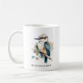 True Blue Kookaburra, op maat gemaakt Koffiemok (Links)